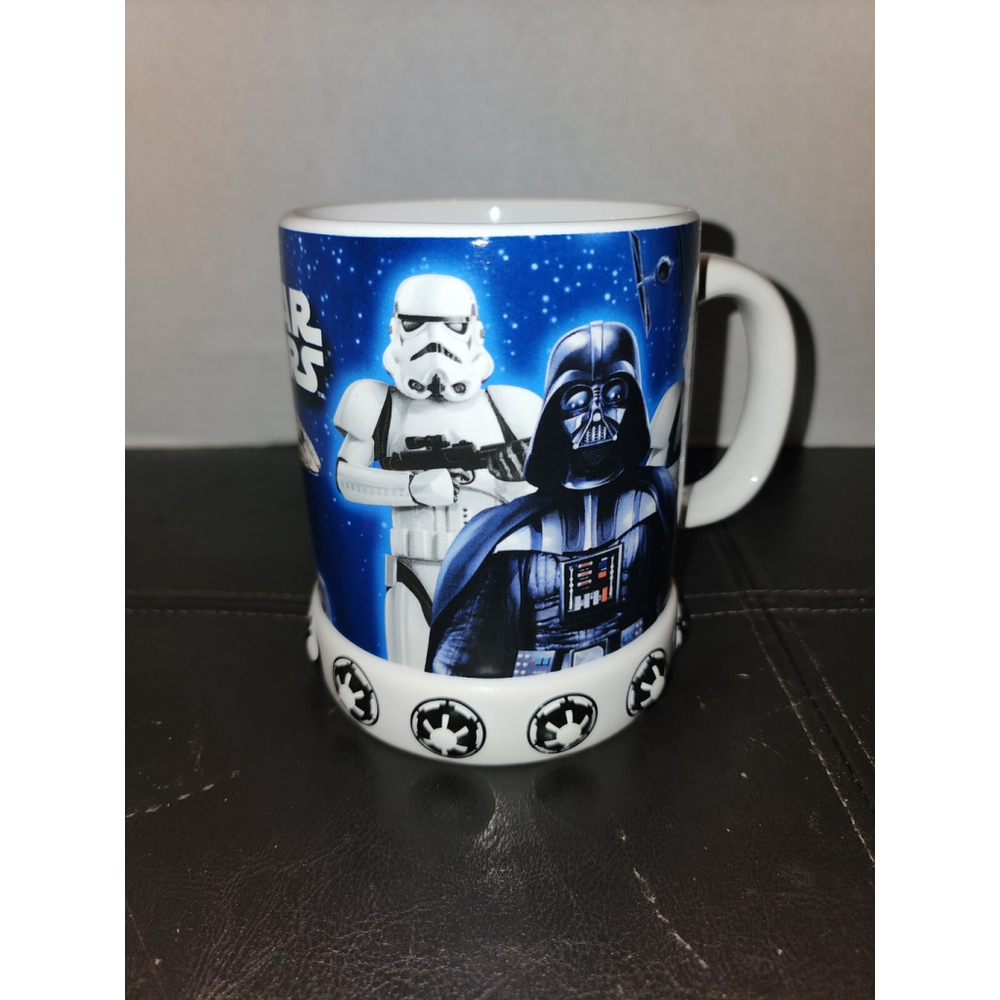 Galerie STAR WARS White Coffee Mug Darth Vader Storm Troopers Yoda Luke Leia‎
